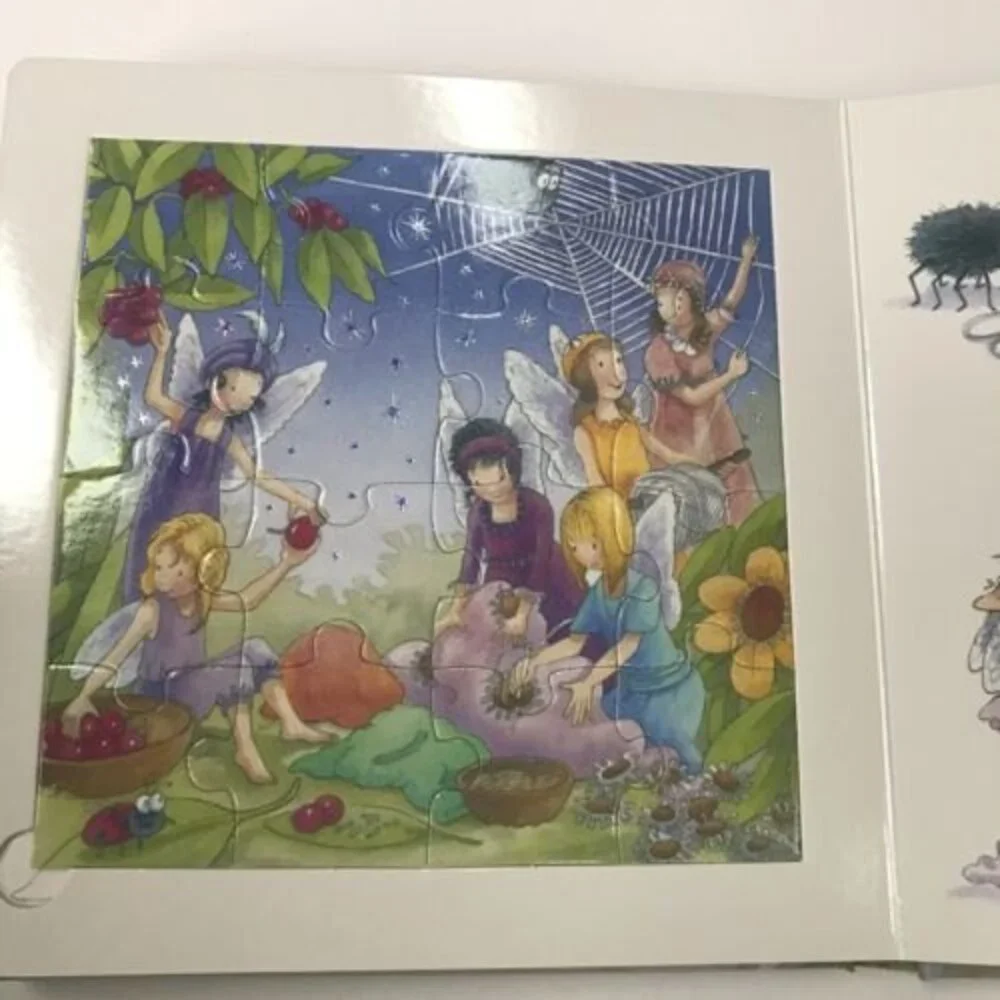 The Midnight Fairies A Sparkling Jigsaw Board Book 2007 Illus. by Alison Atkins